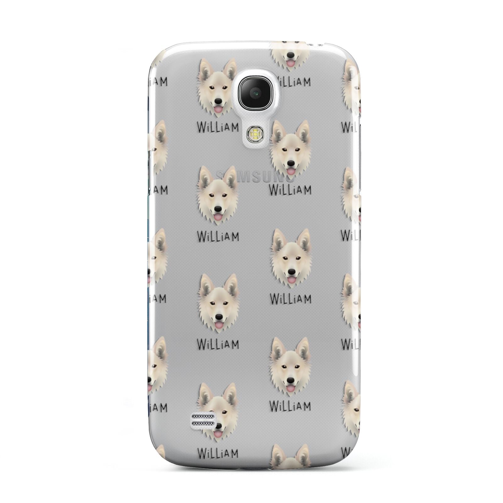 Golden Shepherd Icon with Name Samsung Galaxy S4 Mini Case