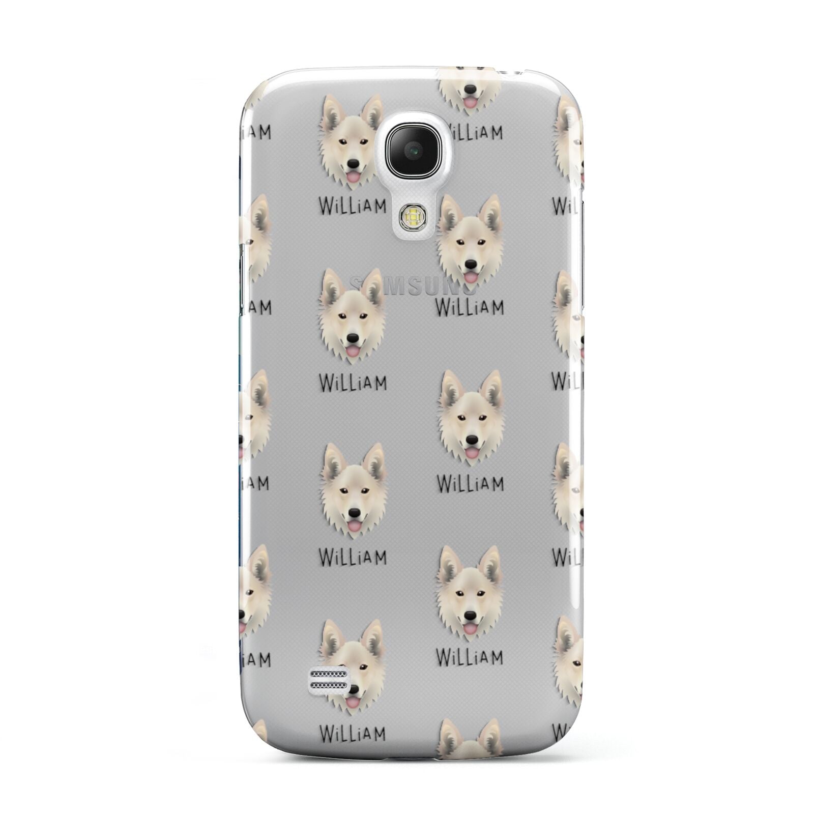 Golden Shepherd Icon with Name Samsung Galaxy S4 Mini Case