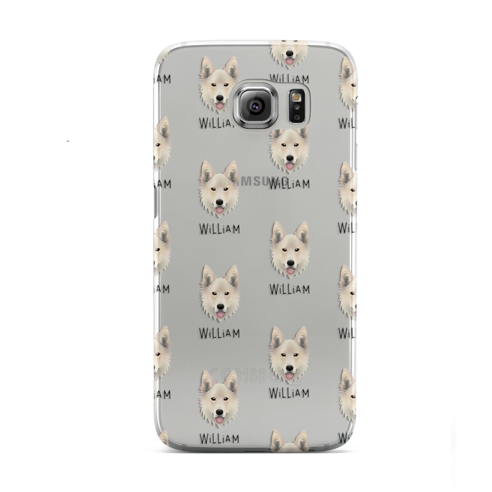 Golden Shepherd Icon with Name Samsung Galaxy S6 Case