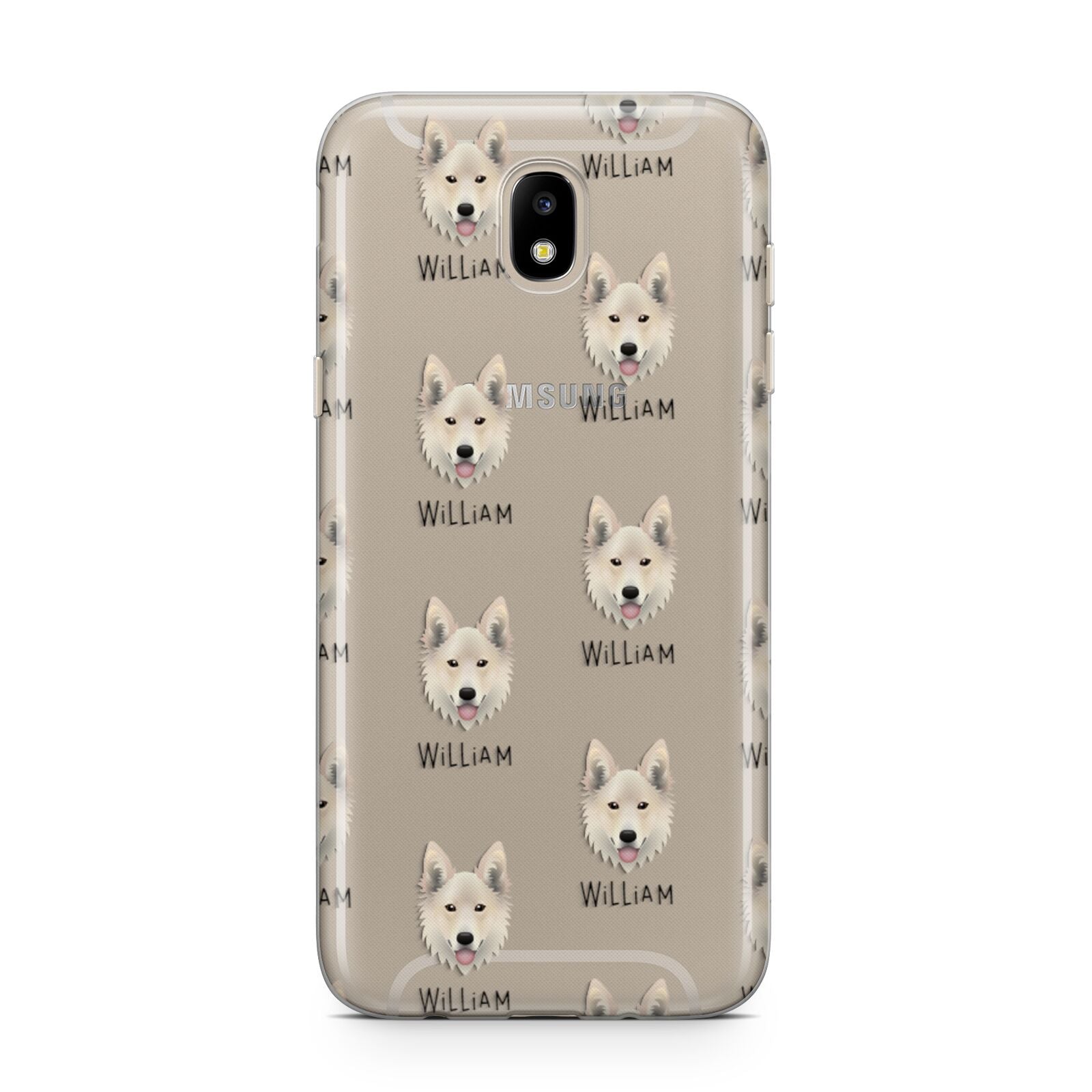 Golden Shepherd Icon with Name Samsung J5 2017 Case