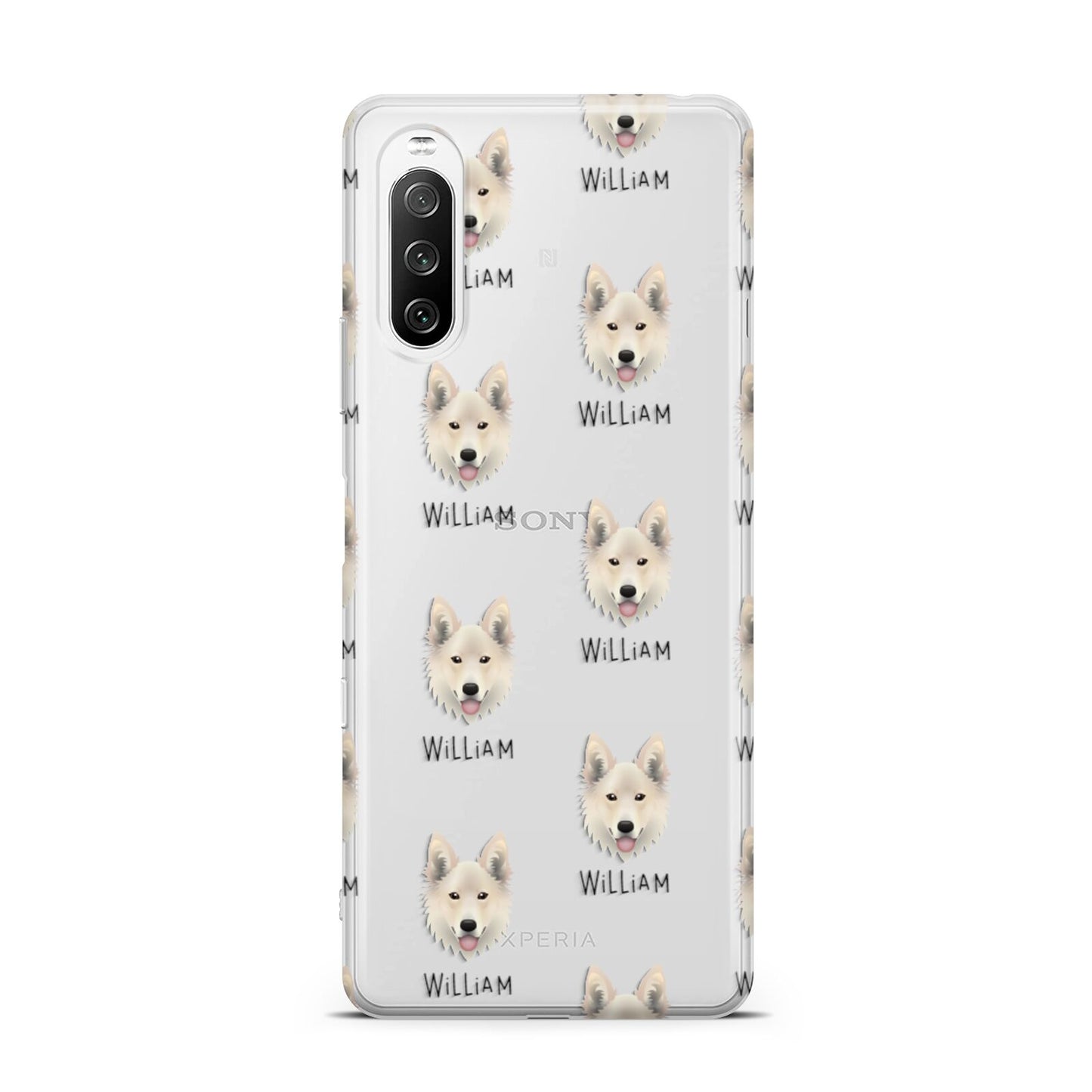 Golden Shepherd Icon with Name Sony Xperia 10 III Case