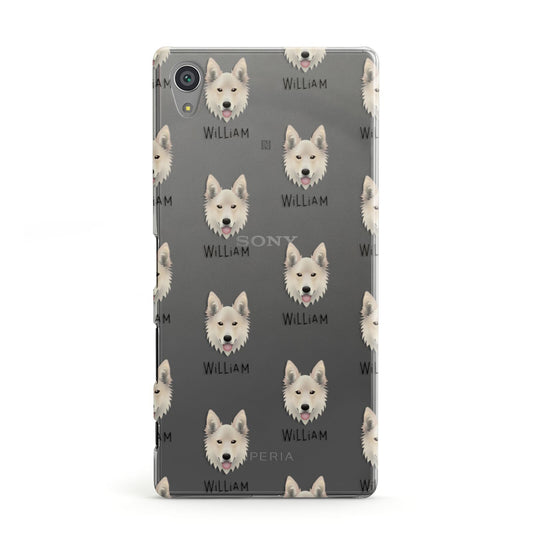 Golden Shepherd Icon with Name Sony Xperia Case