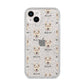 Golden Shepherd Icon with Name iPhone 14 Plus Glitter Tough Case Starlight