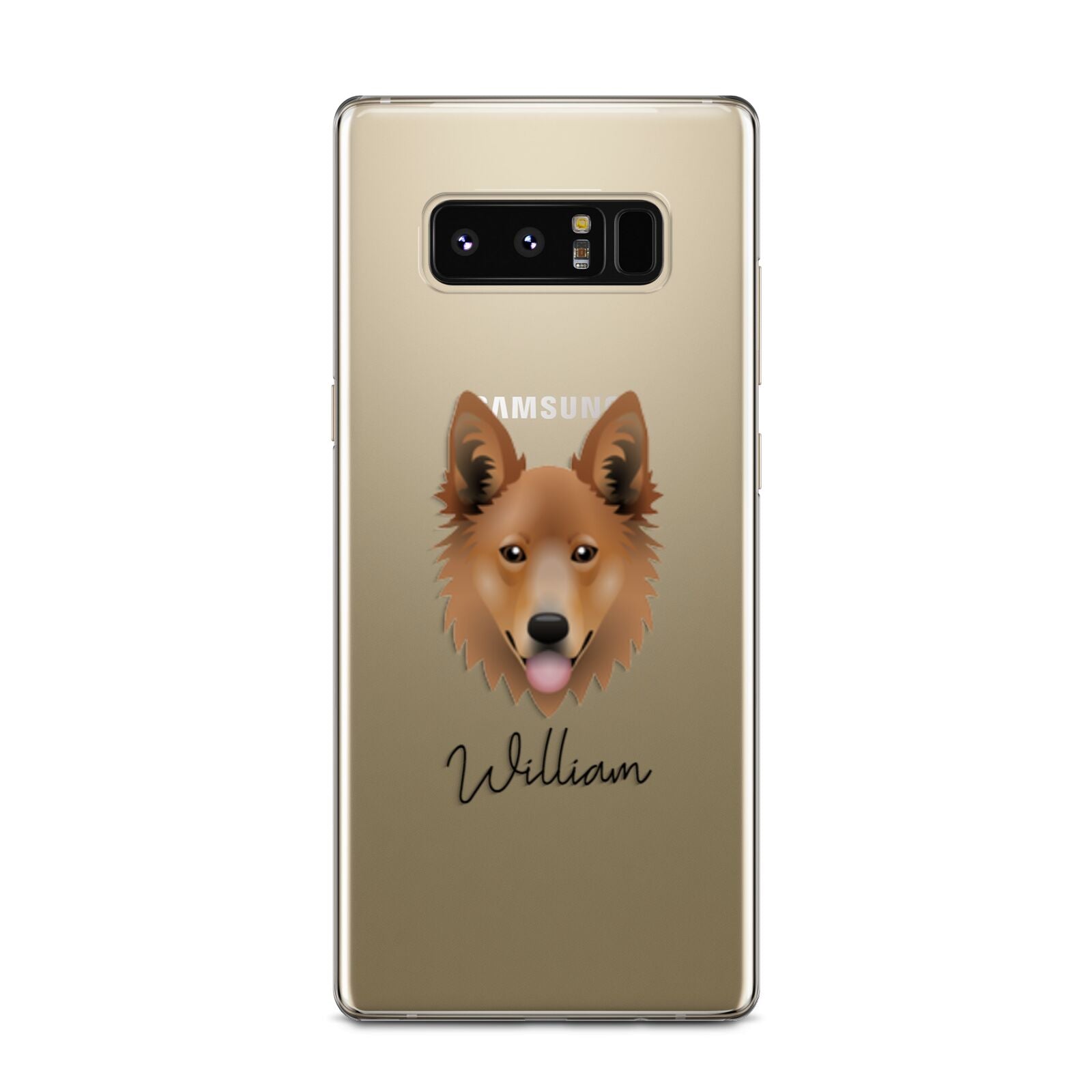 Golden Shepherd Personalised Samsung Galaxy Note 8 Case