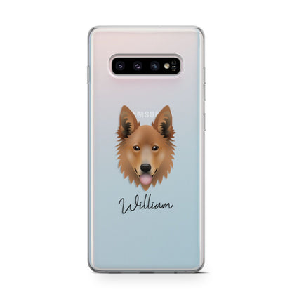Golden Shepherd Personalised Samsung Galaxy S10 Case