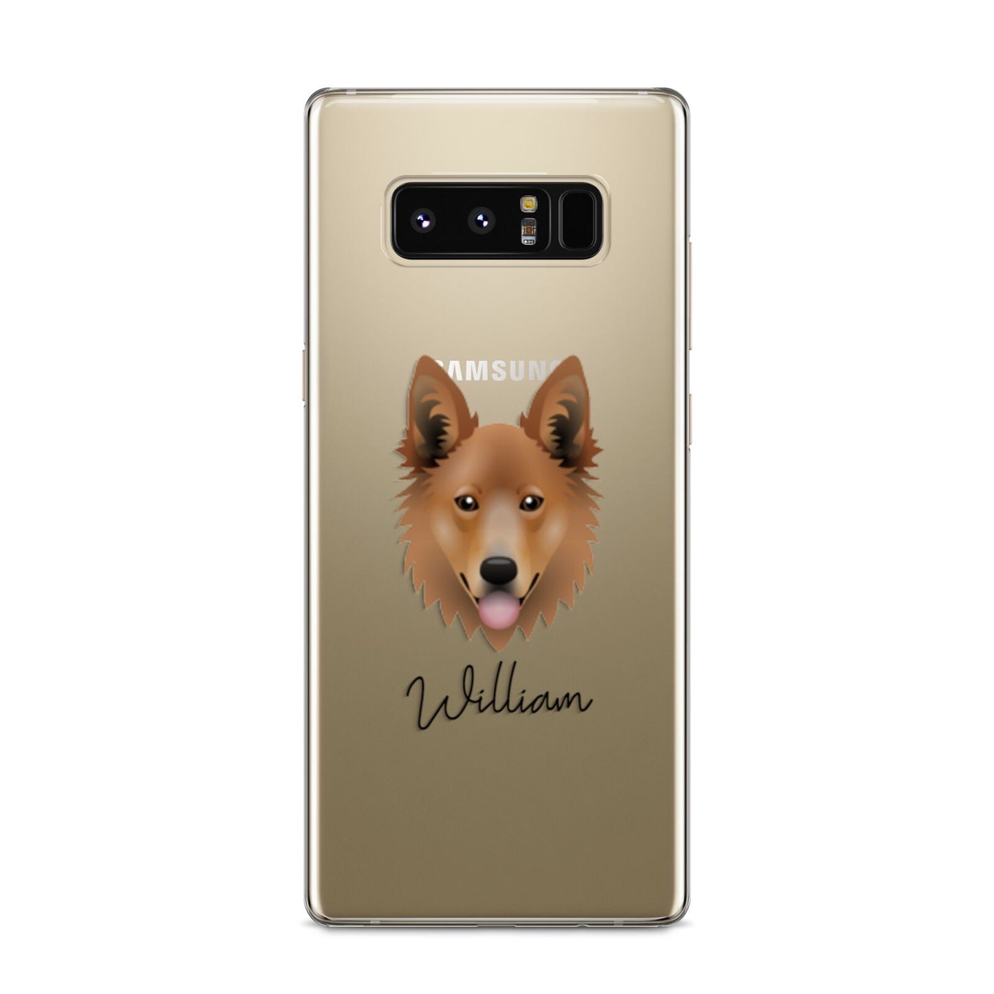 Golden Shepherd Personalised Samsung Galaxy S8 Case