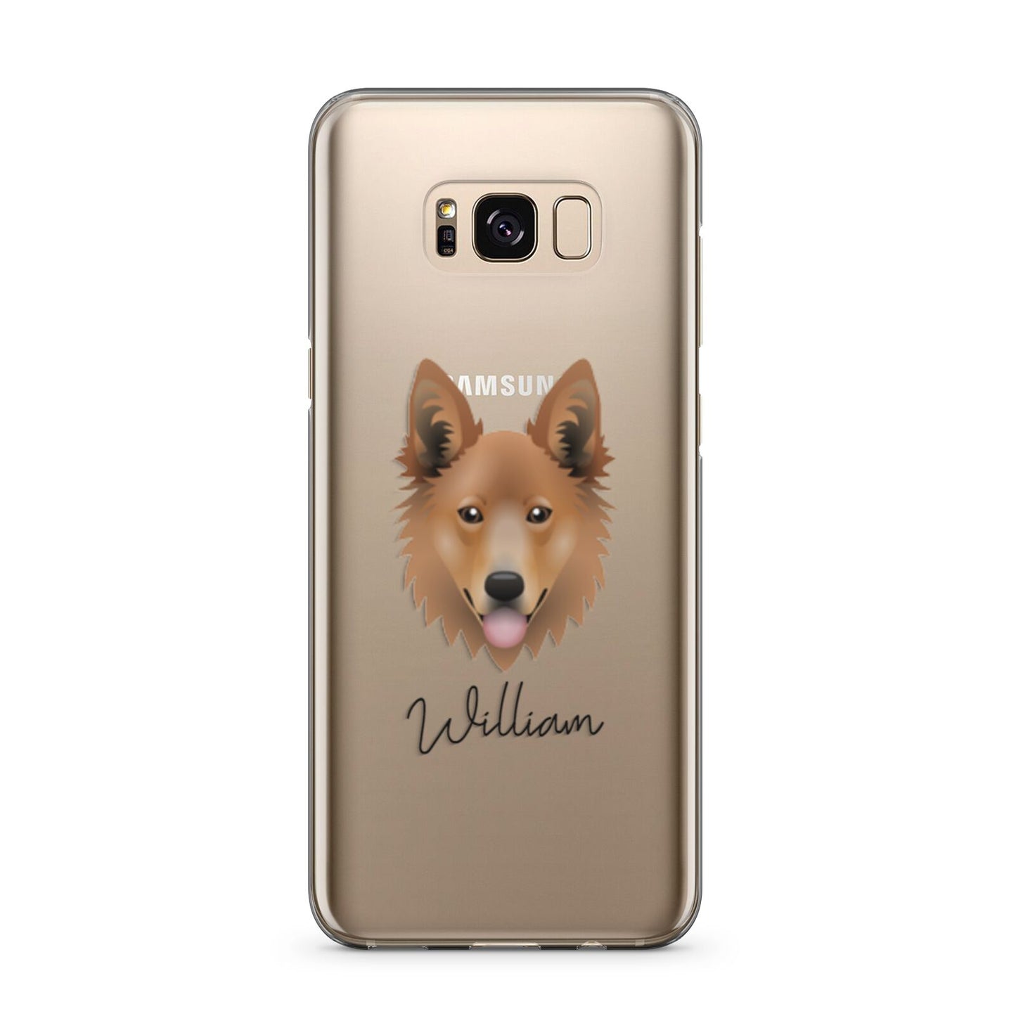Golden Shepherd Personalised Samsung Galaxy S8 Plus Case