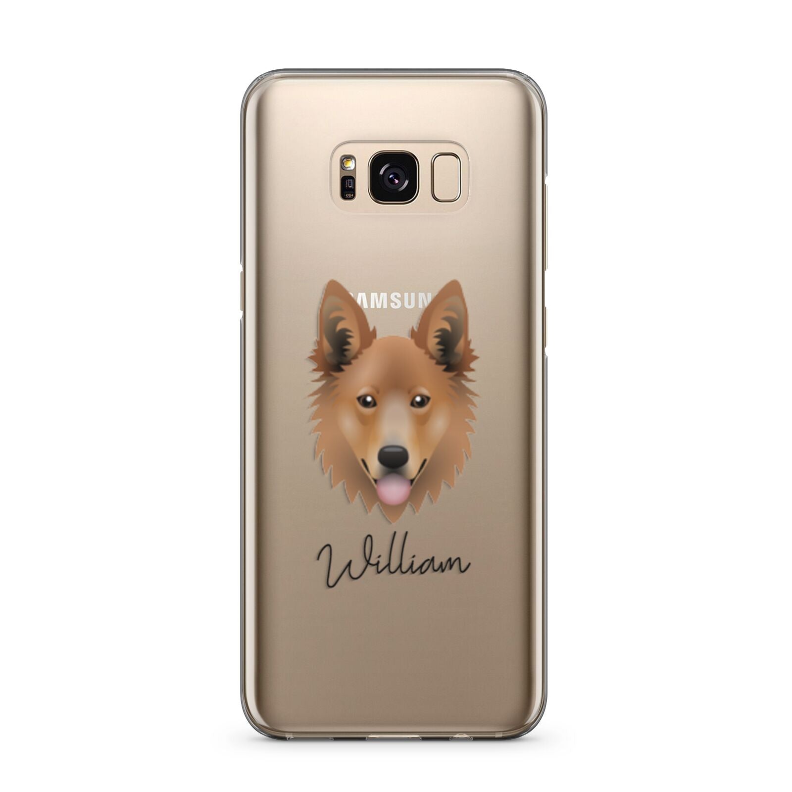 Golden Shepherd Personalised Samsung Galaxy S8 Plus Case