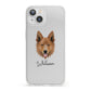 Golden Shepherd Personalised iPhone 13 Clear Bumper Case