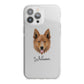 Golden Shepherd Personalised iPhone 13 Pro Max TPU Impact Case with White Edges