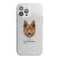 Golden Shepherd Personalised iPhone 13 Pro Max TPU Impact Case with White Edges