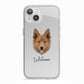 Golden Shepherd Personalised iPhone 13 TPU Impact Case with White Edges