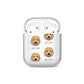 Goldendoodle Icon with Name AirPods Case
