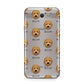 Goldendoodle Icon with Name Samsung Galaxy J7 2017 Case