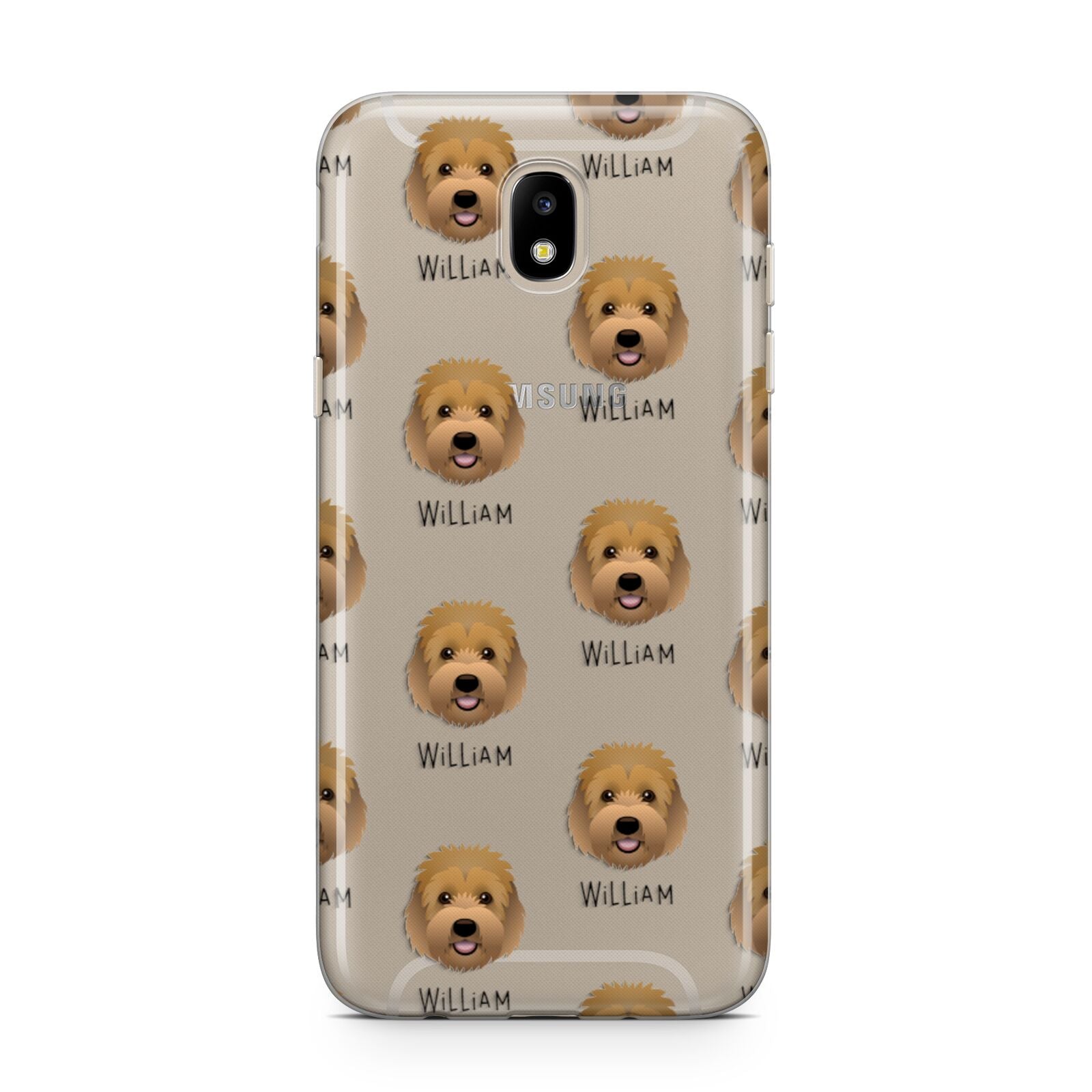 Goldendoodle Icon with Name Samsung J5 2017 Case