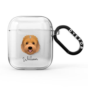 Goldendoodle Personalised AirPods Case
