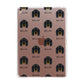 Gordon Setter Icon with Name Apple iPad Rose Gold Case