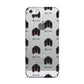 Gordon Setter Icon with Name Apple iPhone 5 Case