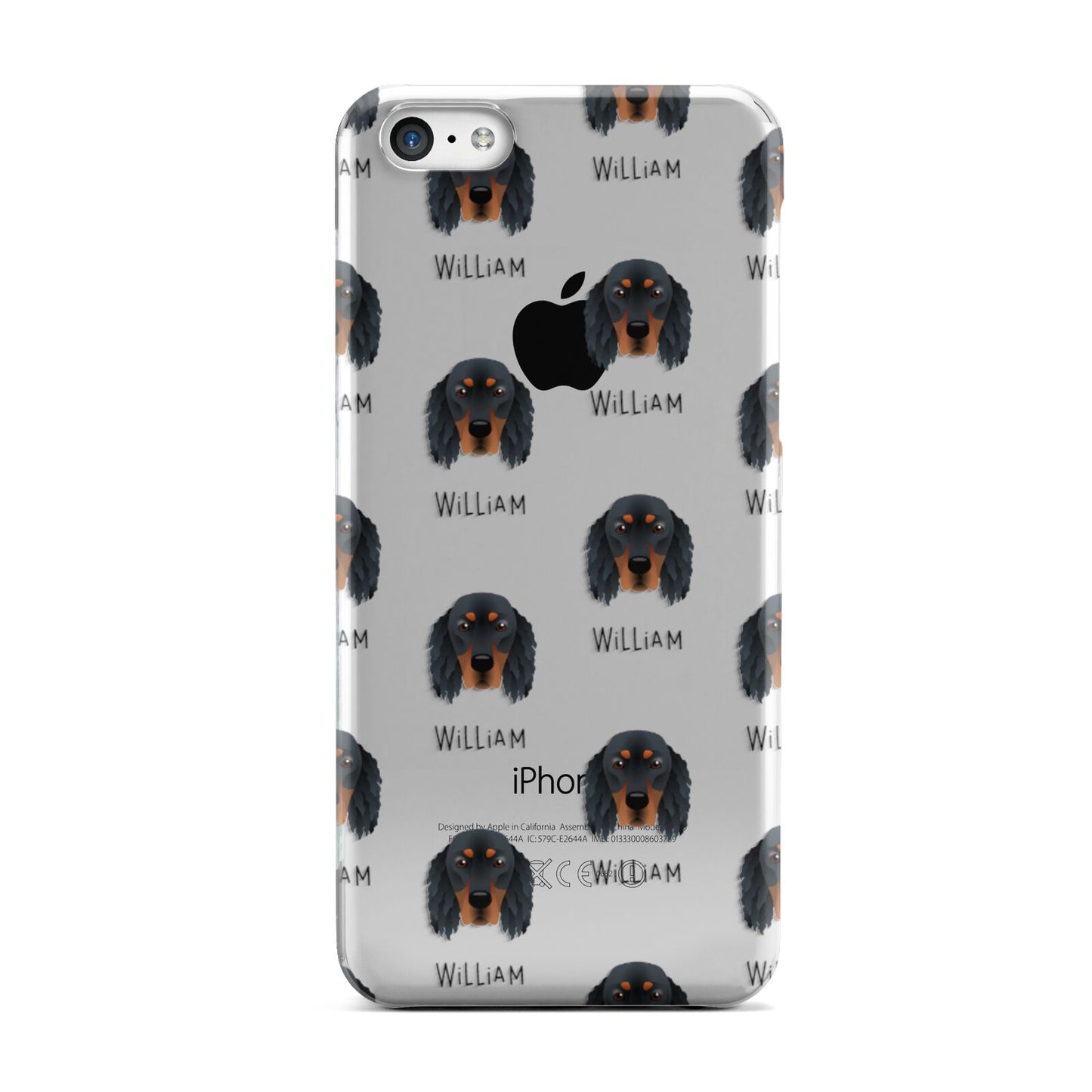 Gordon Setter Icon with Name Apple iPhone 5c Case