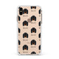 Gordon Setter Icon with Name Apple iPhone Xs Max Impact Case White Edge on Gold Phone
