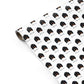 Gordon Setter Icon with Name Personalised Gift Wrap