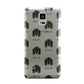 Gordon Setter Icon with Name Samsung Galaxy Note 4 Case
