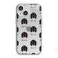 Gordon Setter Icon with Name iPhone 13 Mini TPU Impact Case with White Edges