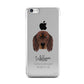 Gordon Setter Personalised Apple iPhone 5c Case