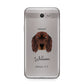 Gordon Setter Personalised Samsung Galaxy J7 2017 Case