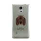Gordon Setter Personalised Samsung Galaxy Note 4 Case