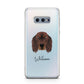 Gordon Setter Personalised Samsung Galaxy S10E Case
