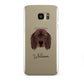 Gordon Setter Personalised Samsung Galaxy S7 Edge Case