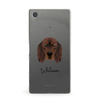 Gordon Setter Personalised Sony Xperia Case