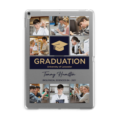 Graduation Personalised Photos Apple iPad Silver Case