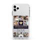 Graduation Personalised Photos Apple iPhone 11 Pro Max in Silver with White Impact Case