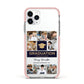 Graduation Personalised Photos Apple iPhone 11 Pro in Silver with Pink Impact Case