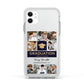Graduation Personalised Photos Apple iPhone 11 in White with White Impact Case