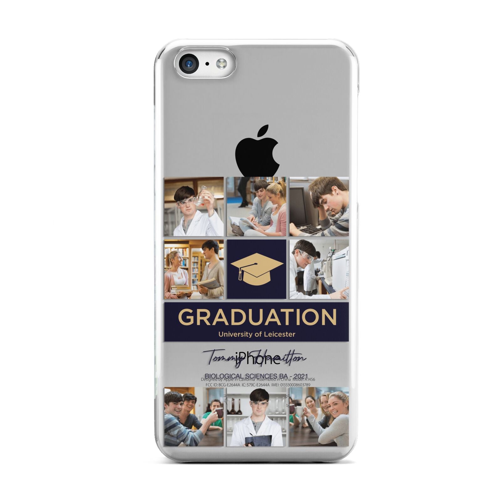 Graduation Personalised Photos Apple iPhone 5c Case