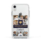 Graduation Personalised Photos Apple iPhone XR Impact Case White Edge on Silver Phone