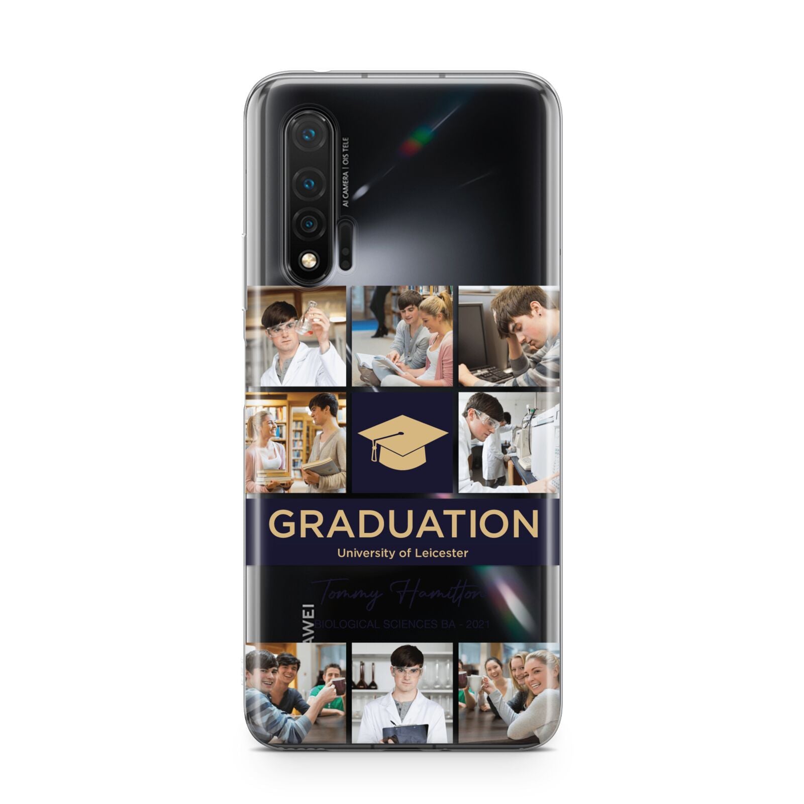 Graduation Personalised Photos Huawei Nova 6 Phone Case