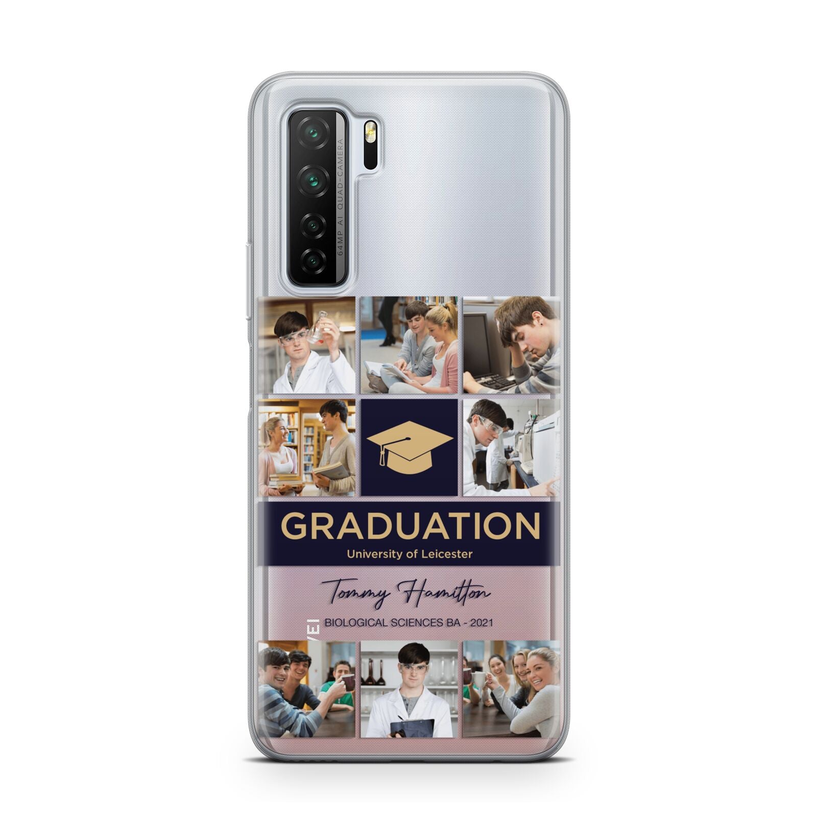 Graduation Personalised Photos Huawei P40 Lite 5G Phone Case