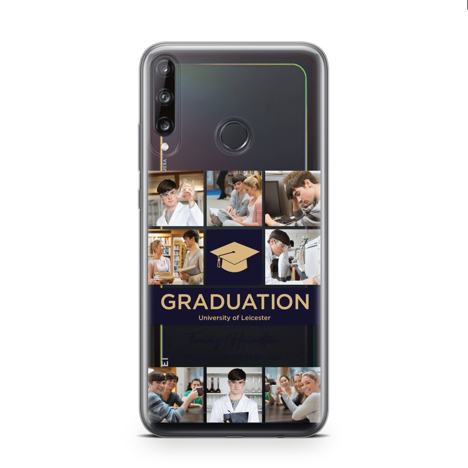 Graduation Personalised Photos Huawei P40 Lite E Phone Case