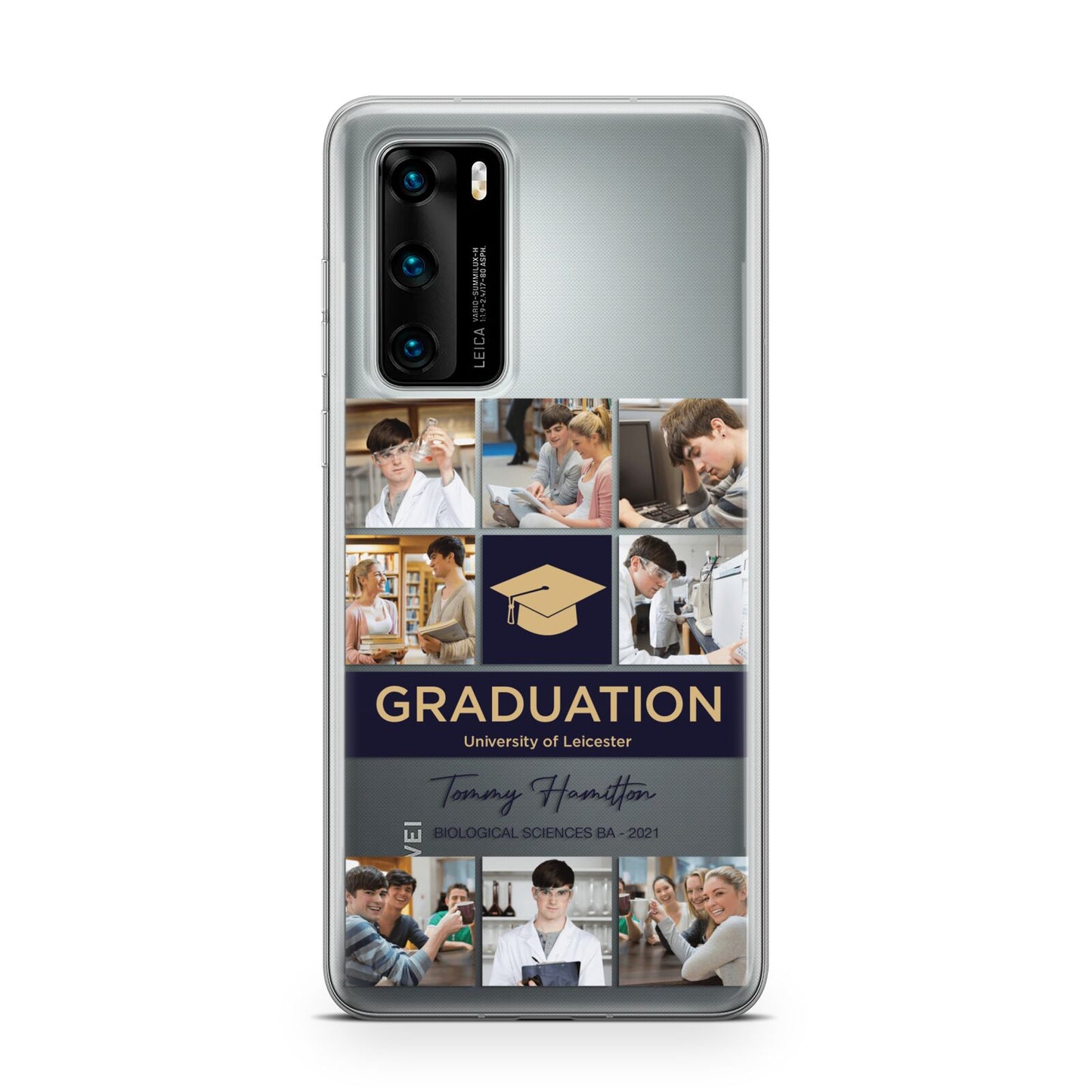 Graduation Personalised Photos Huawei P40 Phone Case