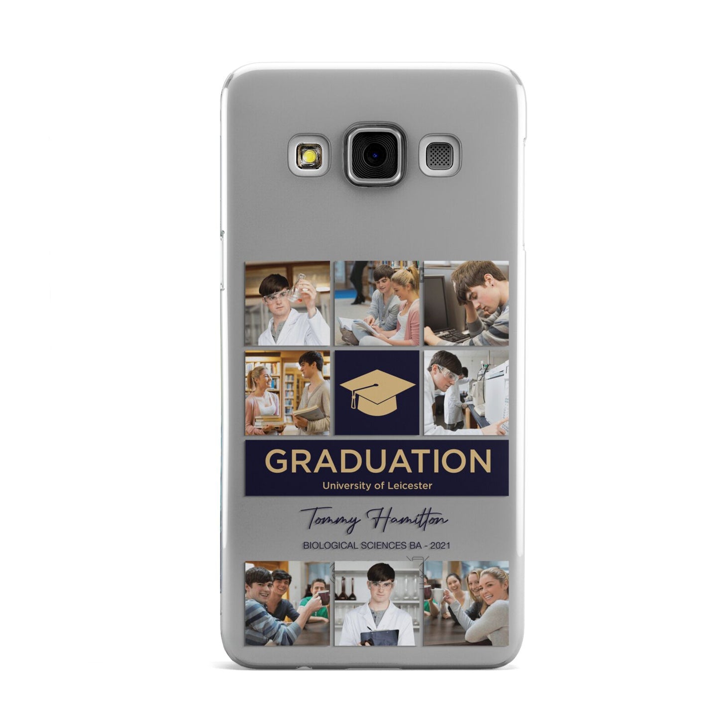 Graduation Personalised Photos Samsung Galaxy A3 Case