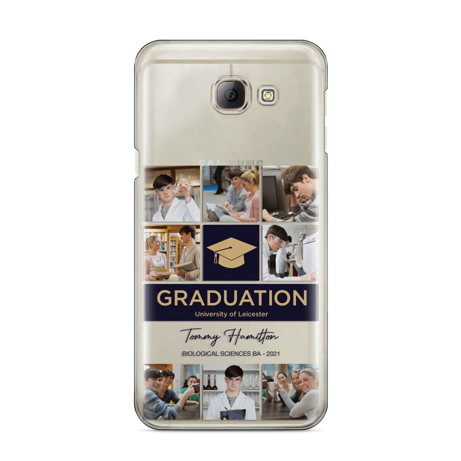 Graduation Personalised Photos Samsung Galaxy A8 2016 Case