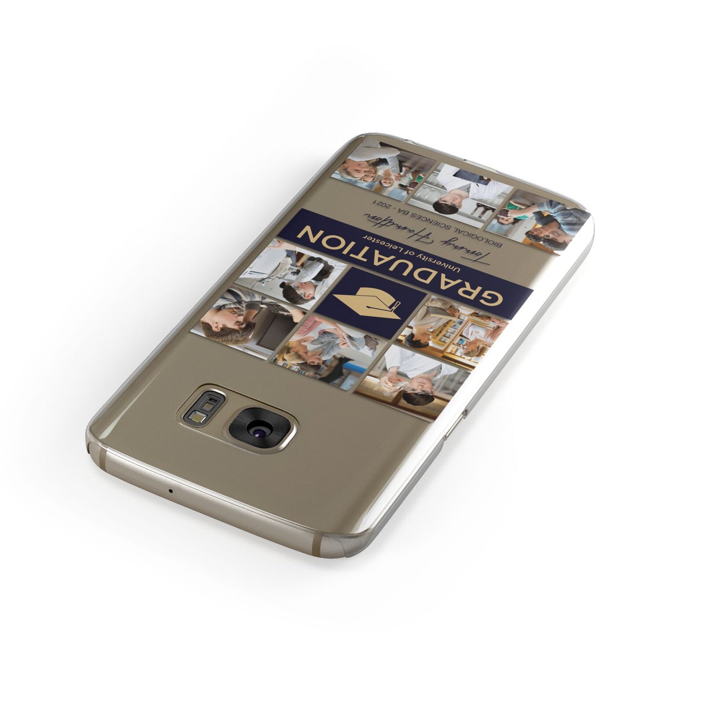 Graduation Personalised Photos Samsung Galaxy Case Front Close Up