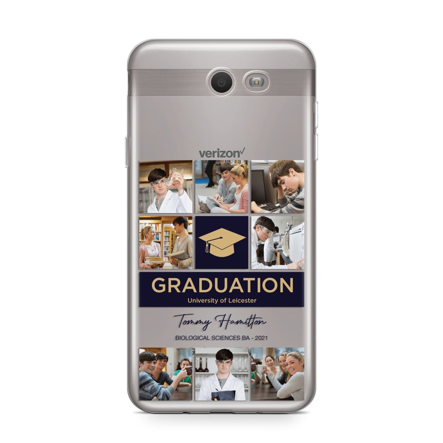 Graduation Personalised Photos Samsung Galaxy J7 2017 Case