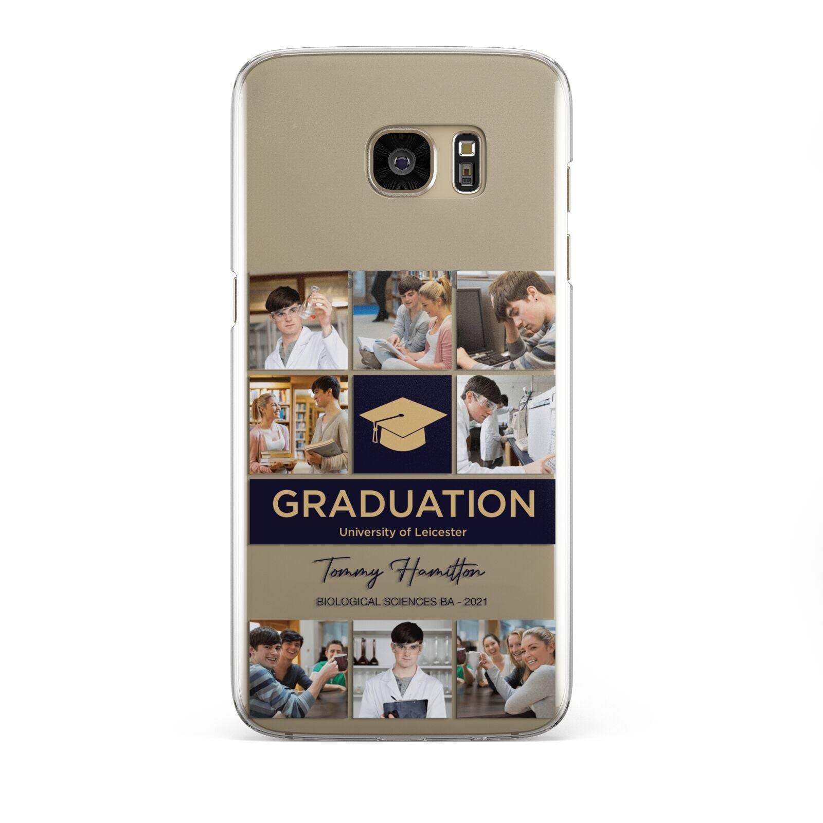 Graduation Personalised Photos Samsung Galaxy S7 Edge Case