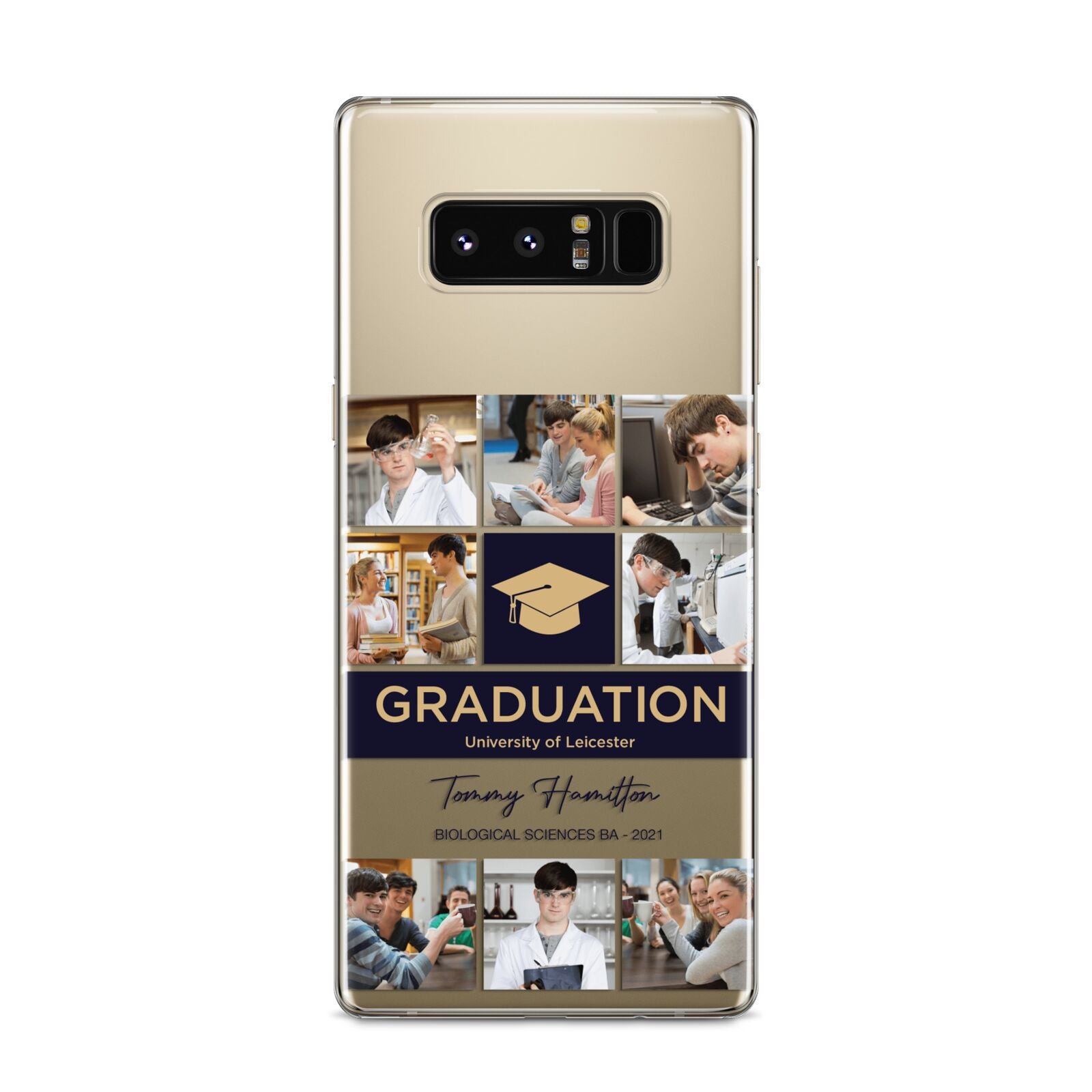 Graduation Personalised Photos Samsung Galaxy S8 Case