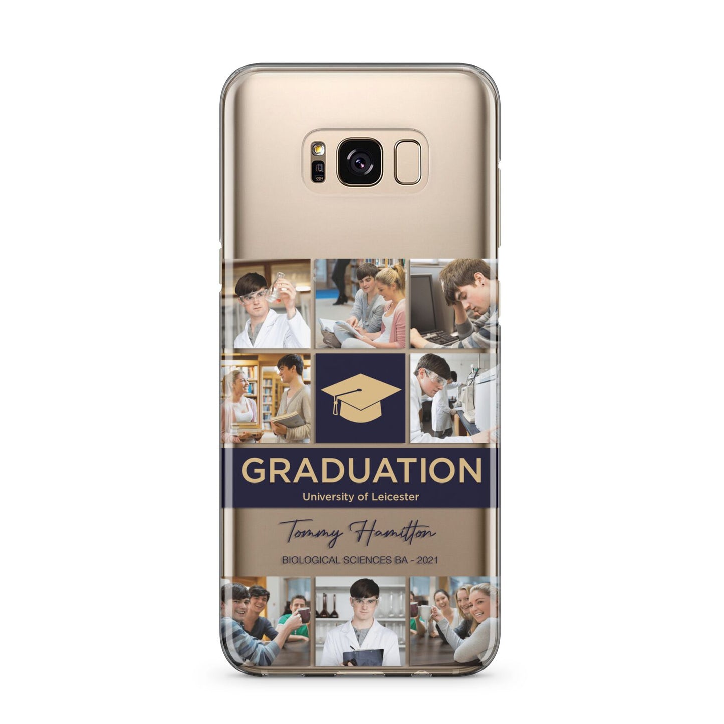 Graduation Personalised Photos Samsung Galaxy S8 Plus Case